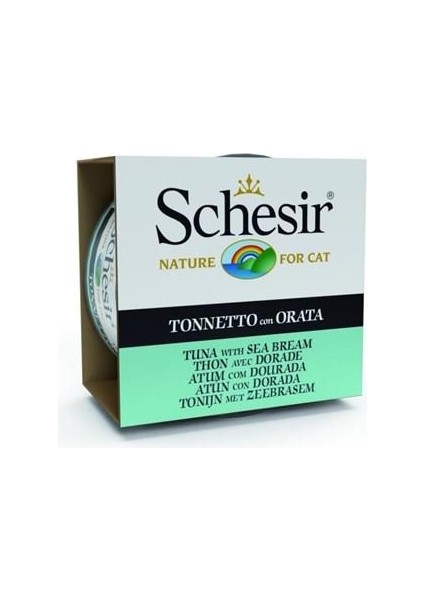Ton Balığı ve Çipuralı Jöleli Kedi Yaş Maması 85 gr x 6 Adet