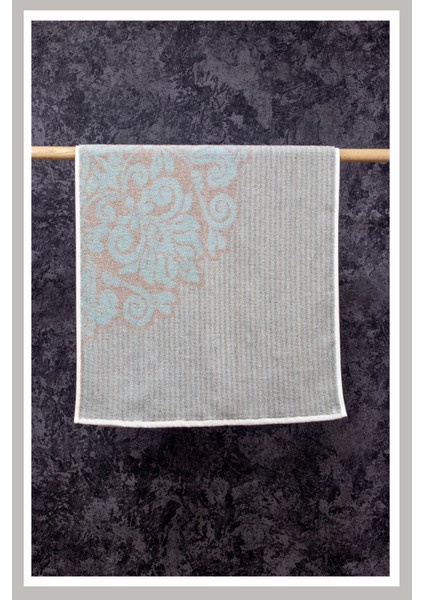 %100 Penye Pamuğu 50 x 100 cm İpliği Boyalı 2'li Set Biella Havlu