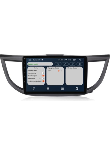 Honda Crv 6gb Ram 128GB Rom Carplay 8 Çekirdek Android Navigasyon Multimedya Oto Teyp