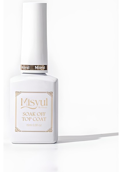 Soak Off Top Coat Protez Tırnak Kalıcı Oje Soak Off Top Coat 15ML