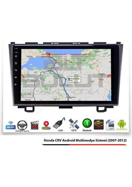 Honda Crv Android 6gb Ram 128GB Rom Carplay 8 Çekirdek Navigasyon Multimedya Oto Teyp fiyatları