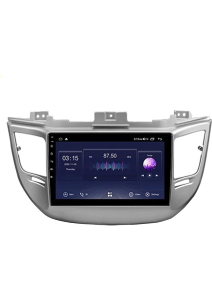 Hyundai Tuscon Android 6gb Ram 128GB Rom Carplay 8 Çekirdek Navigasyon Multimedya Oto Teyp