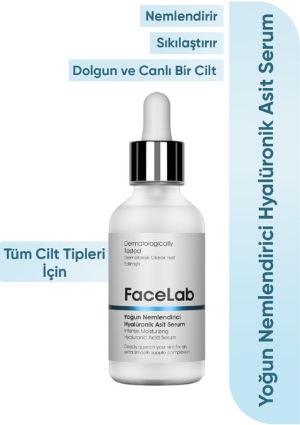 Yoğun Nemlendirici Hyalüronik Asit Serum 30 ml