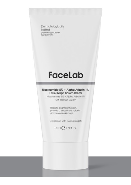 Anti-Blemish Cream Niacinamide 5% + A.arbutin 1% 50 ml