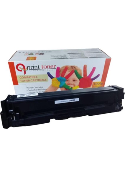 Hp 201A - Cf403A / Crg045 Mg Kırmızı Muadil Toner