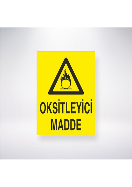Oksitleyici Madde 21X30 cm Yapışkanlı Levha