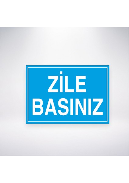 Zile Basınız 21X30 cm Yapışkanlı Levha
