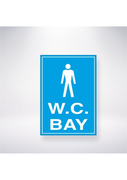 Wc Bay 21X30 cm Yapışkanlı Levha