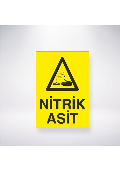 Nitrik Asit 21X30 cm Yapışkanlı Levha