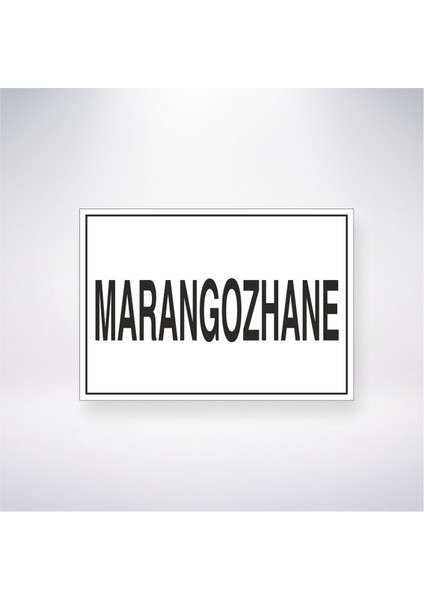 Marangozhane 21X30 cm Yapışkanlı Levha