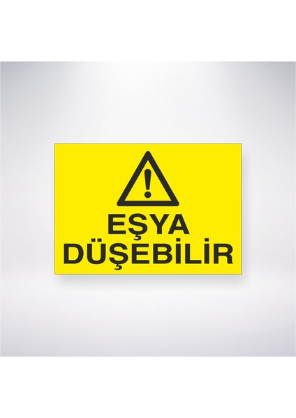 Eşya Düşebilir 21X30 cm Yapışkanlı Levha
