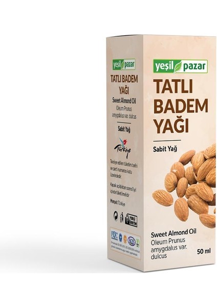 Tatlı Badem Yağı 50 ml