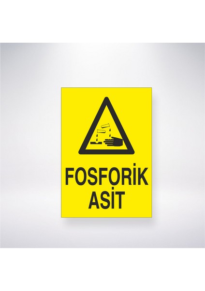 Fosforik Asit 21X30 cm Yapışkanlı Levha