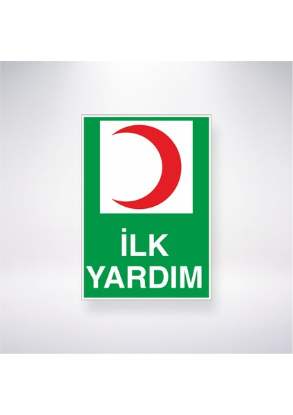 İlk Yardım 21X30 cm Yapışkanlı Levha