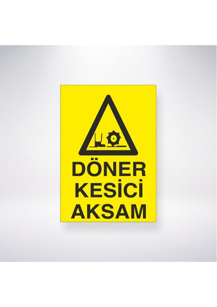 Döner Kesici Aksam 21X30 cm Yapışkanlı Levha