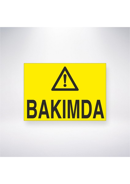 Bakımda 21X30 cm Yapışkanlı Levha