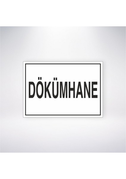Dökümhane 21X30 cm Yapışkanlı Levha