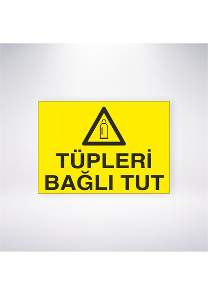Tüpleri Bağlı Tut 21X30 cm Yapışkanlı Levha