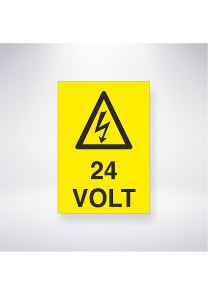 24 Volt 21X30 cm Yapışkanlı Levha
