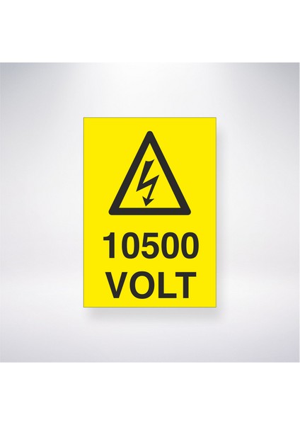 10500 Volt 21X30 cm Yapışkanlı Levha