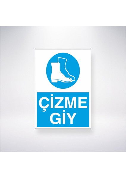 Çizme Giy 21X30 cm Yapışkanlı Levha