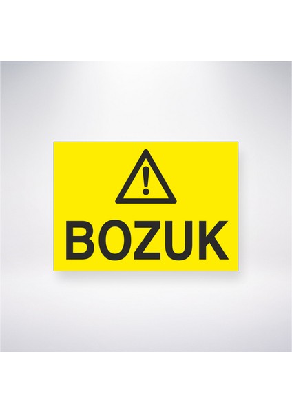 Bozuk 21X30 cm Yapışkanlı Levha