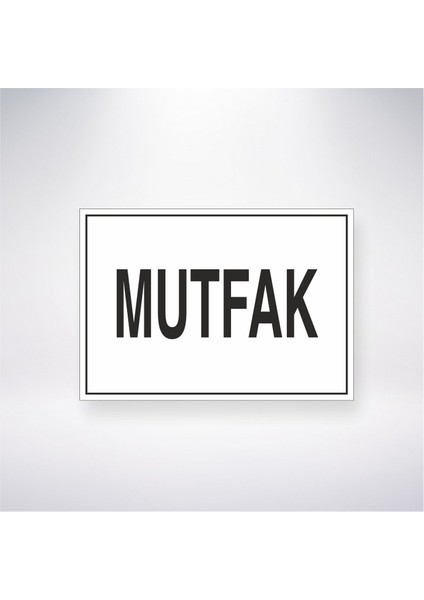 Mutfak 21X30 cm Yapışkanlı Levha