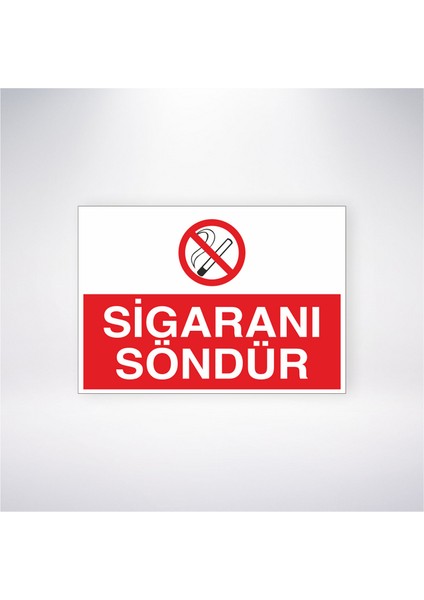Sigranı Söndür 21X30 cm Yapışkanlı Levha