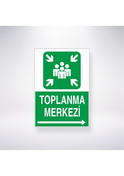 Toplanma Merkezi --> 21X30 cm Yapışkanlı Levha