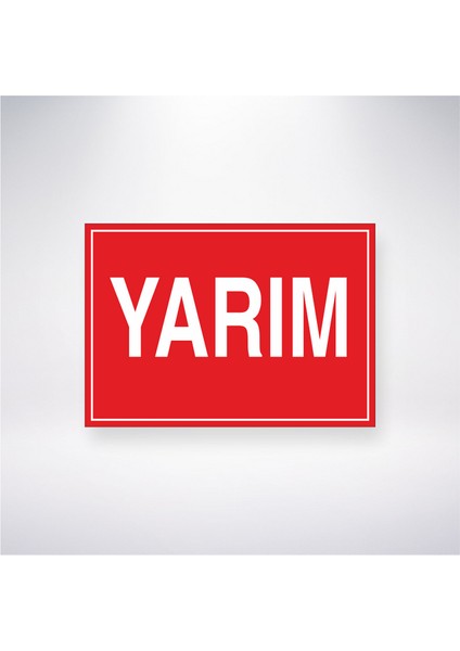 Yarım 21X30 cm Yapışkanlı Levha
