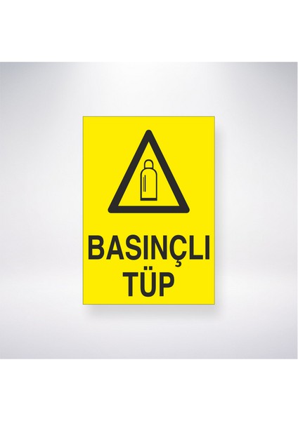 Basınçlı Tüp 21X30 cm Yapışkanlı Levha
