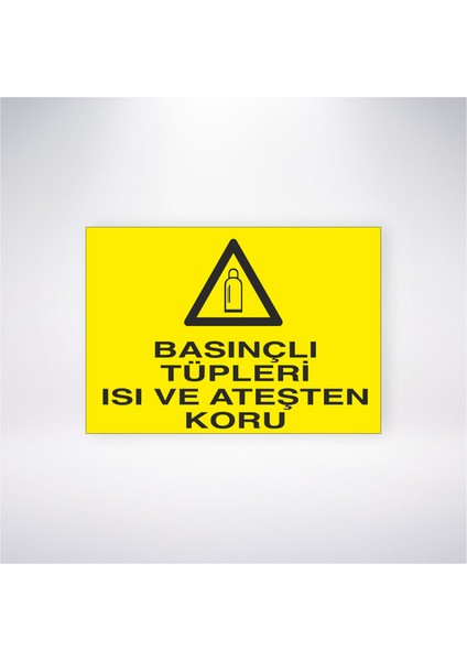 Basınçları Tüplerı Isı ve Ateşten Koru 21X30 cm Yapışkanlı Levha