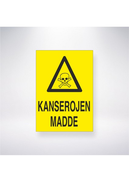 Kanserojen Madde 21X30 cm Yapışkanlı Levha