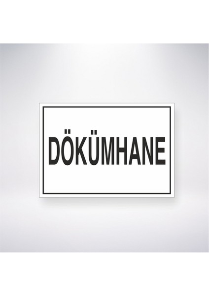 Dökümhane 21X30 cm Yapışkanlı Levha