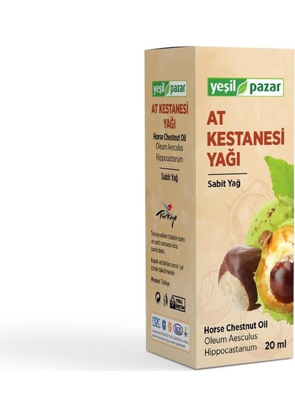 At Kestanesi Yağı 20 ml