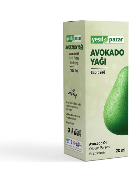 Avokado Yağı 20 ml