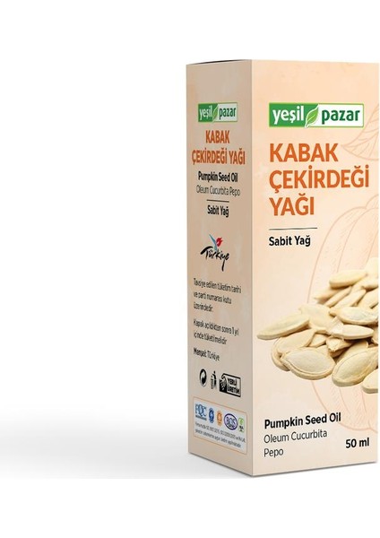 Kabak Çekirdeği Yağı 50 ml