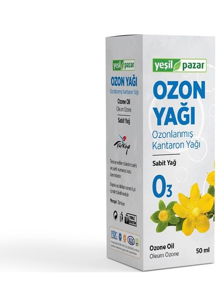 Ozonlanmış Kantaron Yağı 50 ml