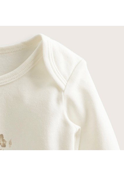 Safari Yenidoğan Uzun Kollu Body Ekru fiyatları