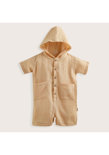 Golden Hour Kısa Tulum Sarı