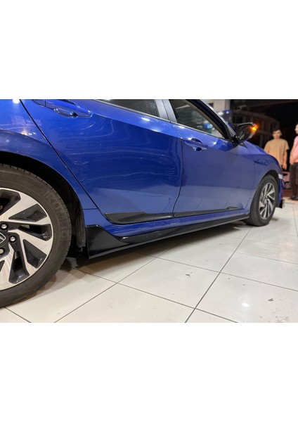 Honda Civic Fc5 Typer Yan Marşpiyel (Plastik)