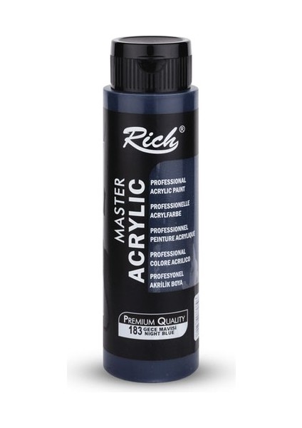 Akrilik Boya Master 500 cc Gece Mavisi