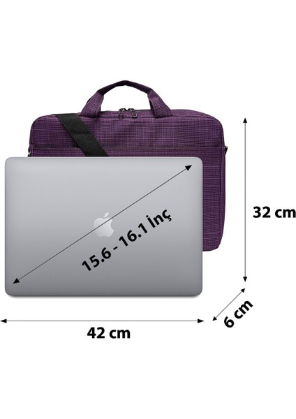 15.6"-16.1" Inç Gemustert Evrak Bilgisayar Notebook Laptop Çantası GEMUSTERT-EC11