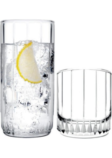 Leia 12 Parça Su ve Meşrubat Bardağı