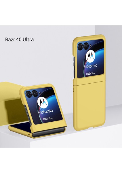 For Motorola Razr 40 Ultra Cilt Hissi Cep Telefonu Kılıfları (Yurt Dışından)