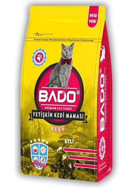 Yetişkin Kedi Maması Etli Biftekli 1,5 Kg 4'lü