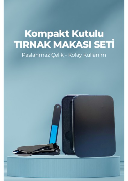 Tırnakları Haznede Toplayan Lüks Paslanmaz Keskin Çelik Tırnak Makası Törpü Seti fiyatları