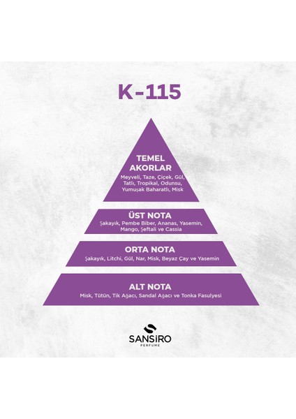 K-115 Kadın Parfüm 50ML Edp fırsatları