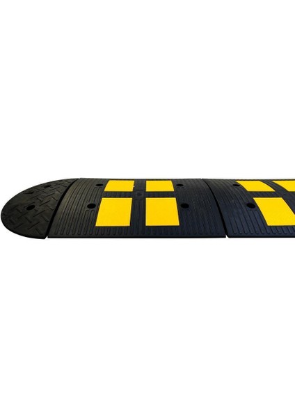 Kauçuk Yol Kasisi Destekli, Hız Kesici Set 4 Metre