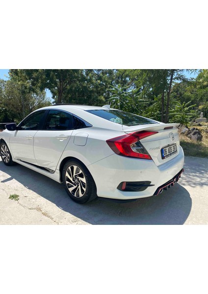 Honda Civic Fc5 Kelebek Cam Vizörü (Plastik)